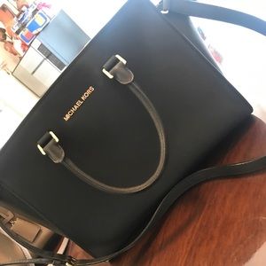 Selma Large Saffiano Leather satchel
